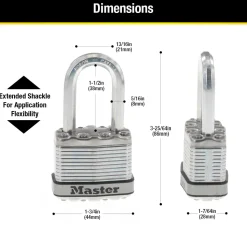 Laminated Padlock