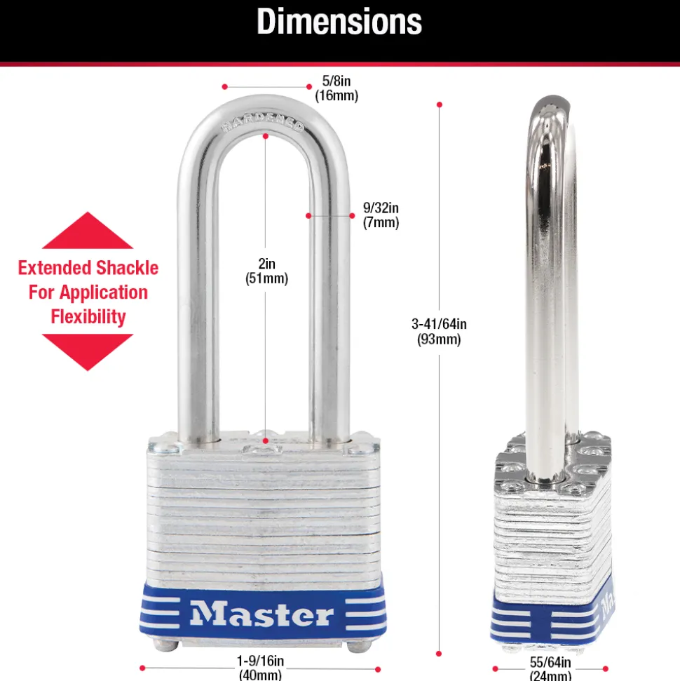 Laminated Padlock