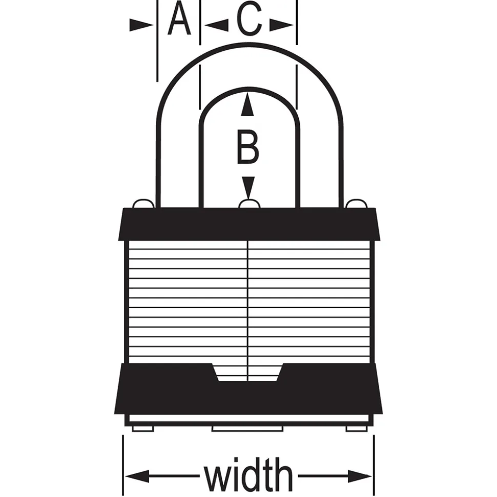 Laminated Padlock
