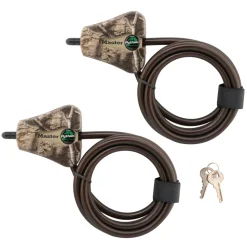 Python™ Adjustable Locking Cable 2-pk; Mossy Oak® Country DNA™ Camouflage