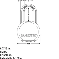 Solid Body Padlock