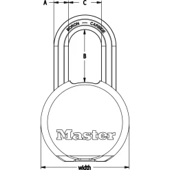 Solid Body Padlock