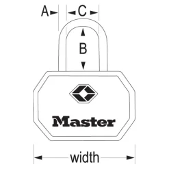 TSA-Approved Luggage Lock