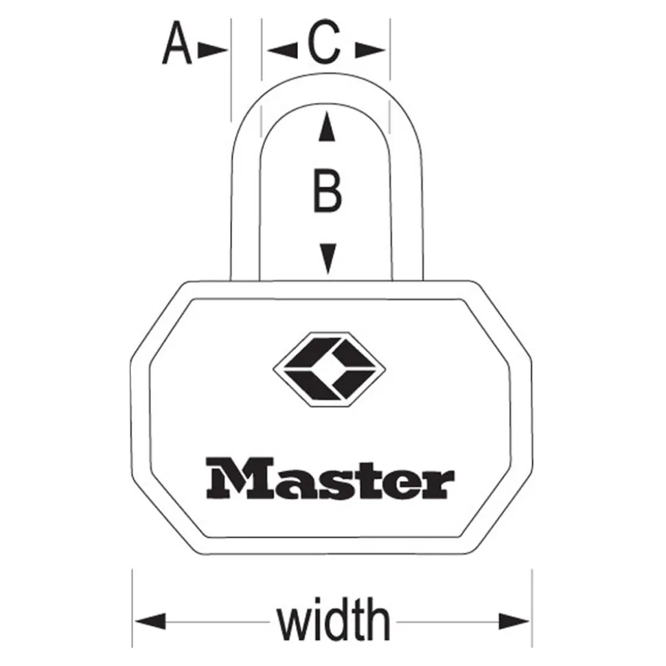 TSA-Approved Luggage Lock