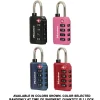TSA-Approved Luggage Lock