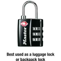 TSA-Approved Luggage Lock