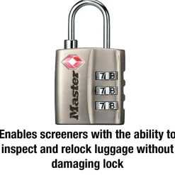 TSA-Approved Luggage Lock